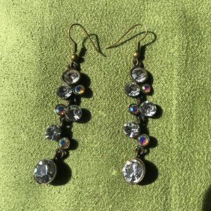 Rainbow Crystal Earrings